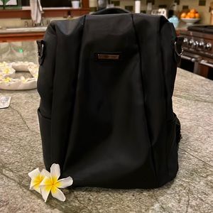 Black Backpack Purse